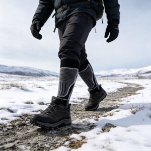 KyinSport 4-Pack Merino Wool Breathable Trail Socks - Versatile Outdoor Gear