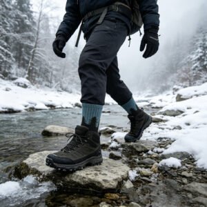 KyinSport 4-Pack Merino Wool Pro-Heavyweight Socks - Extreme Condition Gear