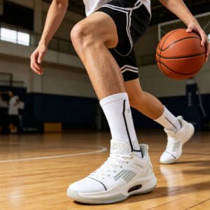 KyinSport 6-Pack Anti-Slip Basketball Grip Socks - Precision Traction Control