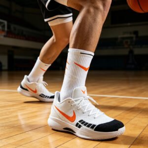 KyinSport 5-Pack Reinforced Cushion Basketball Socks - Durable Performance